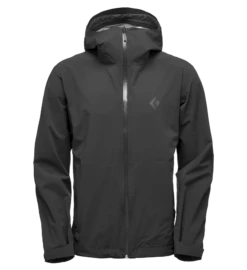 Black Diamond Stormline Stretch Rain Shell Men's -Feathered Friends Shop black diamond stormline stretch rain shell mens black