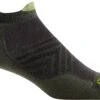 Darn Tough No Show Tab Ultra Lightweight Cushion Running Sock Men's -Feathered Friends Shop darn tough no show tab ultra lightweight cushion running sock mens fatigue