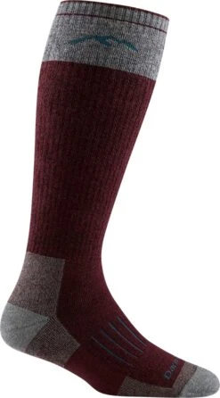 Darn Tough Over-The-Calf Heavyweight Full Cushion Hunting Sock Women's Burgundy