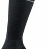 Darn Tough Over The Calf Stride Ultra Lightweight Graduated Light Compresssion Running Sock Women's Black F22 1 Darn Tough Over The Calf Stride Ultra Lightweight Graduated Light Compresssion Running Sock Women's Black F22 -Feathered Friends Shop darn tough over the calf stride ultra lightweight graduated light compression running sock womens black