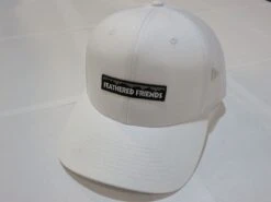 Feathered Friends Pro Style Trucker Mountain Logo Patch Hat -Feathered Friends Shop feathered friends pro style trucker mountain logo patch hat white white