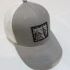 Feathered Friends Smoking Man Pro Style Trucker Hat -Feathered Friends Shop feathered friends smoking man pro style trucker hat gray white