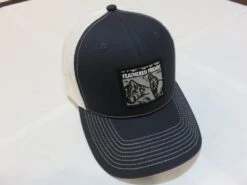 Feathered Friends Smoking Man Pro Style Trucker Hat -Feathered Friends Shop feathered friends smoking man pro style trucker hat navy white