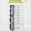 Feathered Friends Nalgene 1L Water Bottle -Feathered Friends Shop feathered friends nalgene logo clear