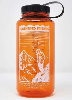 Feathered Friends Nalgene 1L Water Bottle 15 Feathered Friends Nalgene 1L Water Bottle -Feathered Friends Shop feathered friends nalgene smoking man orange