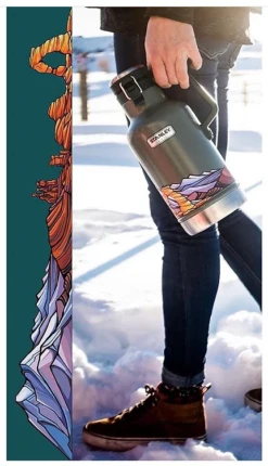 Hydrascape Infinity Sticker -Feathered Friends Shop hydrascape arches sticker