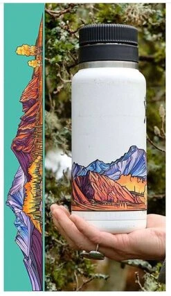 Hydrascape Infinity Sticker -Feathered Friends Shop hydrascape flatirons sticker