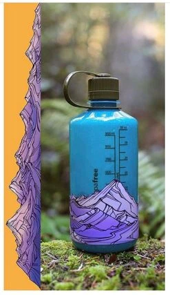 Hydrascape Infinity Sticker -Feathered Friends Shop hydrascape purple cascades sticker