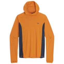 Outdoor Research Echo Hoodie Men's -Feathered Friends Shop outdoor research echo hoody mens marmalade naval blue