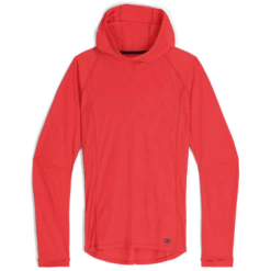 Outdoor Research Echo Hoodie Women's -Feathered Friends Shop outdoor research echo hoody womens rhubarb